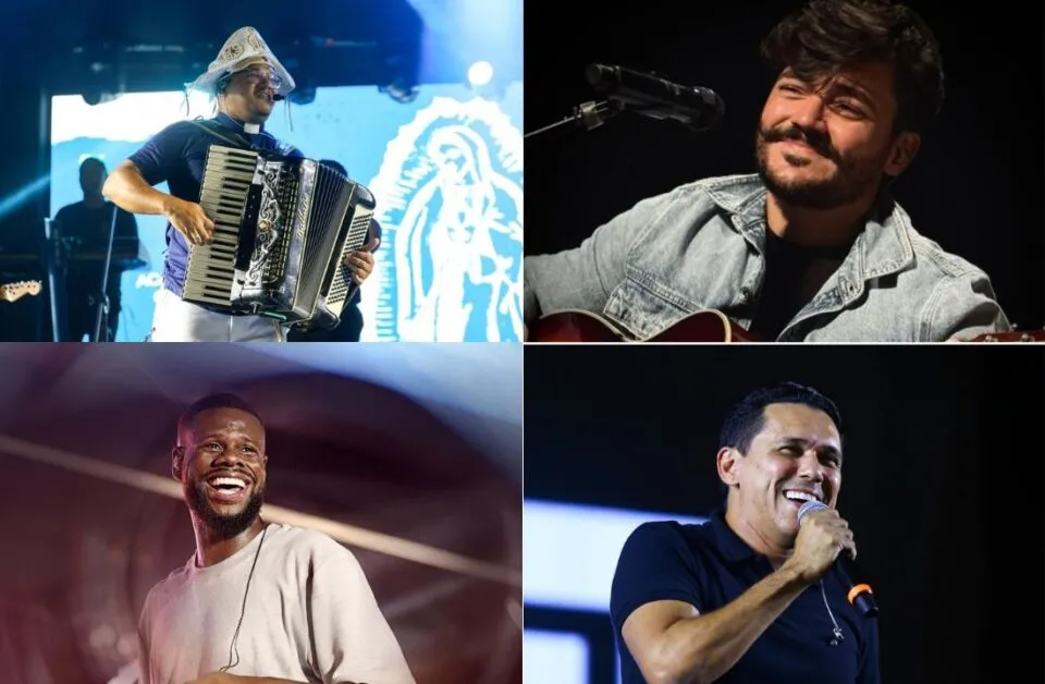 Forró Caju 2026 terá noite cristã com artistas evangélicos e católicos