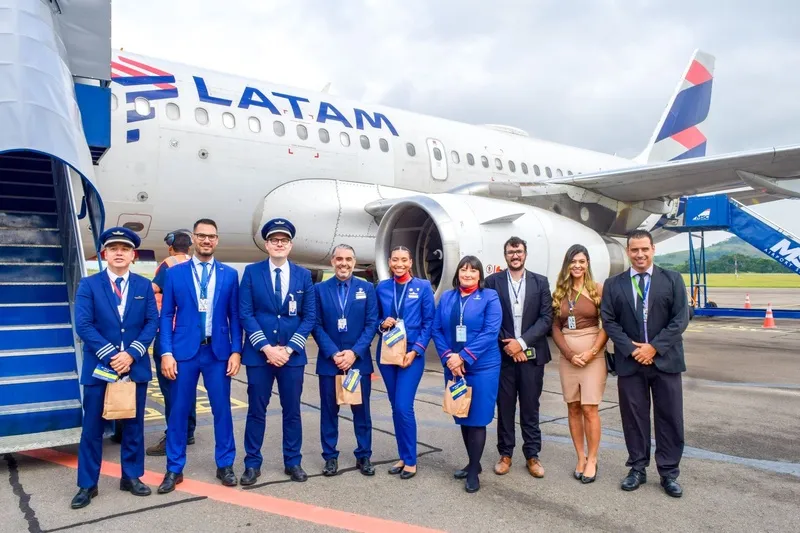 LATAM chega ao 61º destino no Brasil com retomada de voos