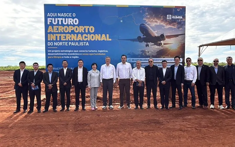 Novo aeroporto internacional é apresentado a investidores chineses em São Paulo