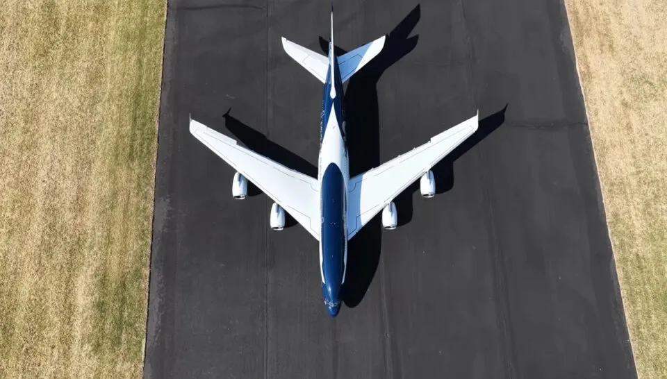 O maior Airbus A380 de controle remoto do mundo tem o tamanho de um Cessna de verdade