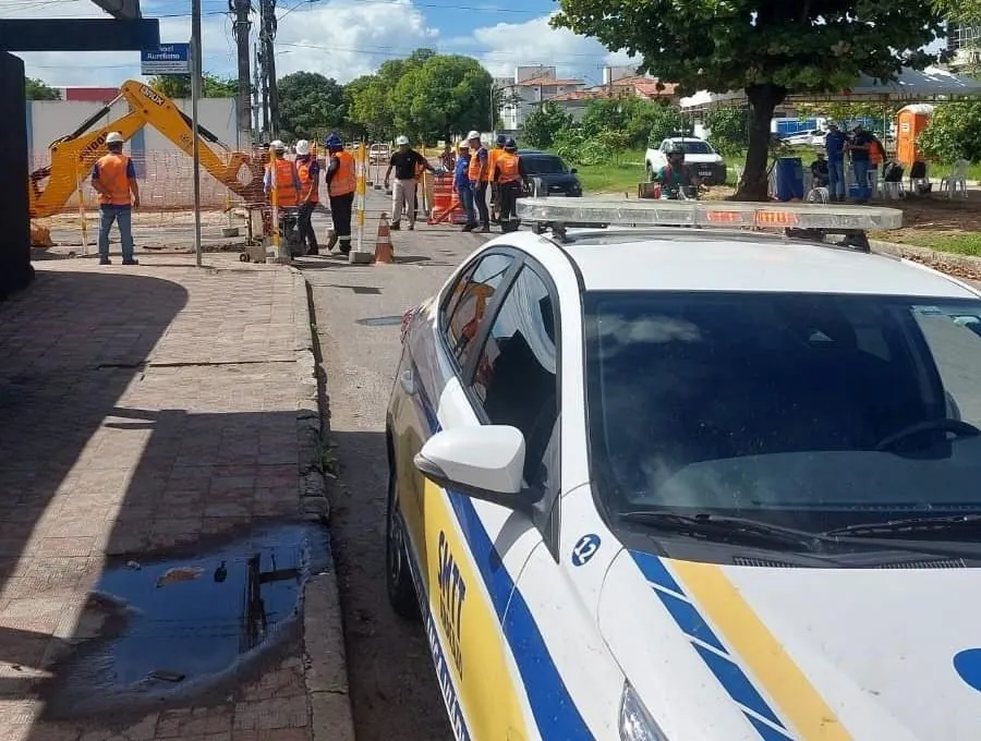 Obra na avenida Maranhão altera trânsito a partir de segunda-feira em Aracaju