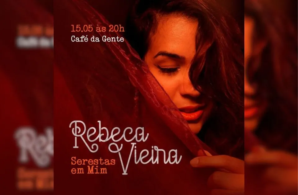 Rebeca Vieira apresenta espetáculo ‘Serestas em Mim’ no Café da Gente Sergipana
