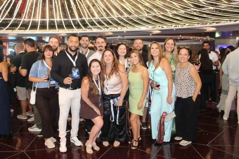 Segundo grupo da Convenção Internacional de Vendas MSC é recebido em coquetel no Splendida; veja mais fotos