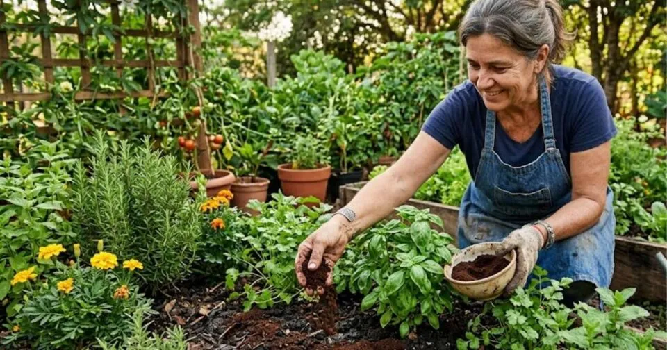Seu jardim ficará lindo se você espalhar borra de café nesses lugares