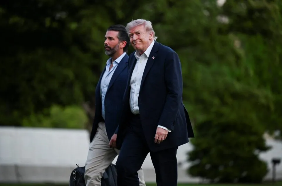 Trump diz que não vai ao casamento do filho, Donald Trump Jr
