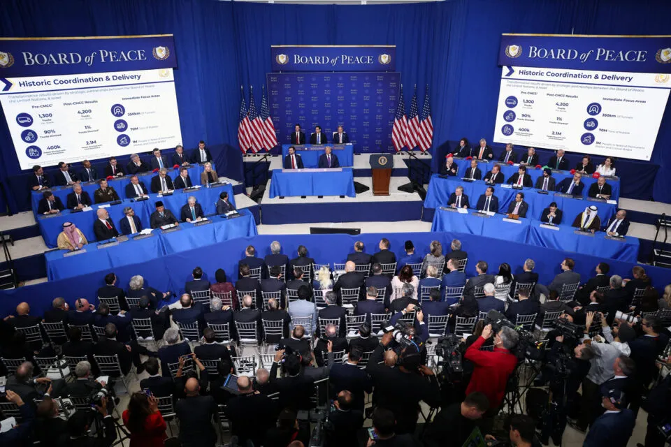 fundo do “Conselho da Paz” de Trump segue vazio após promessas de US$ 17 bi