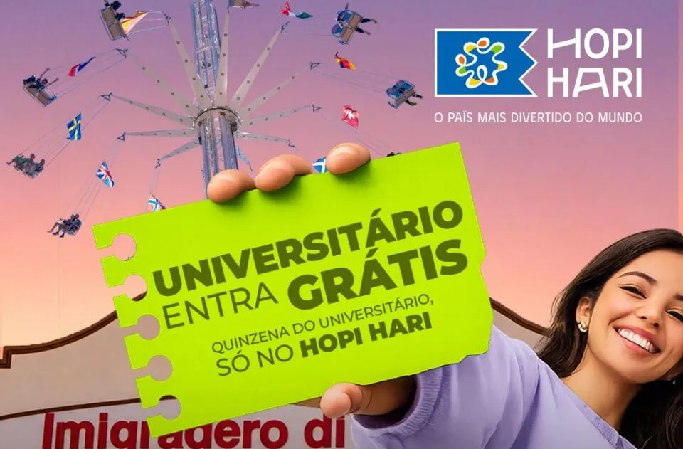 universitários têm entrada gratuita até o fim de maio
