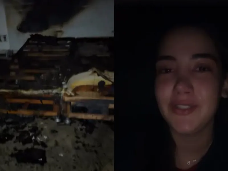 “Perdeu tudo”: Filha de Regis Danese cai no choro ao falar de “destruição” provocada por incêndio