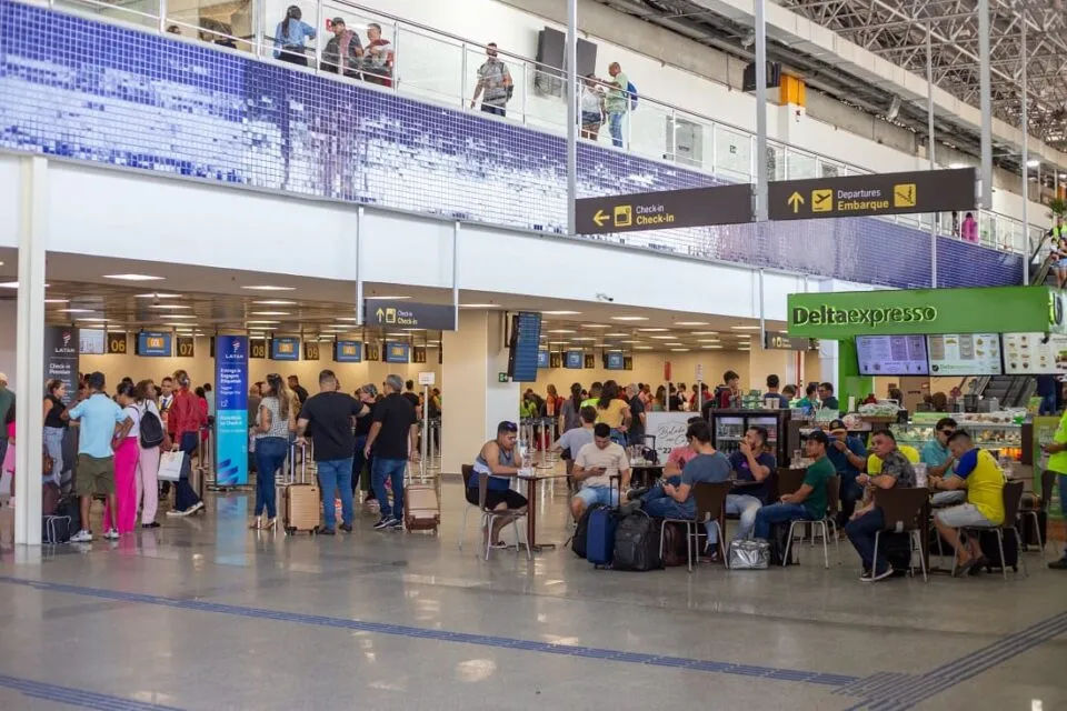 Aeroporto de Aracaju registra alta de 3,6% no fluxo de passageiros em maio