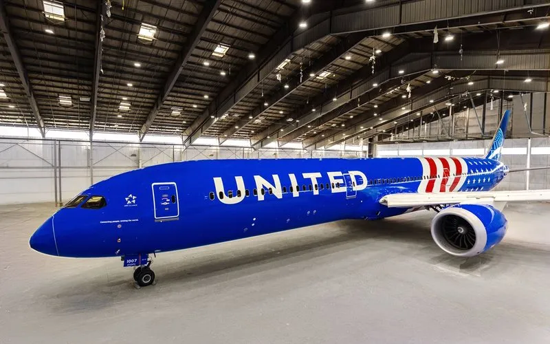 Aviões da United Airlines recebem pintura especial da independência dos EUA