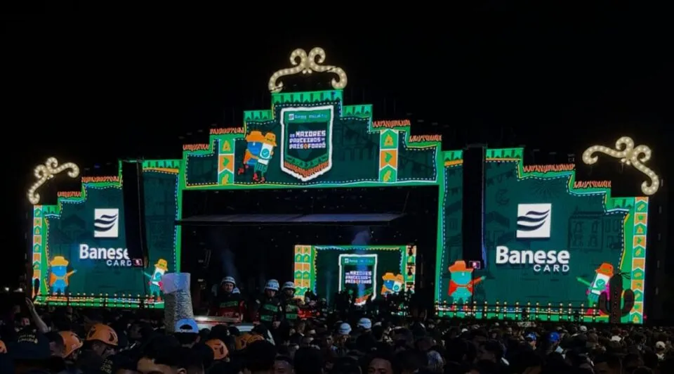 Banese Card alcança participação superior a 90% nos estabelecimentos do Arraiá do Povo 2026