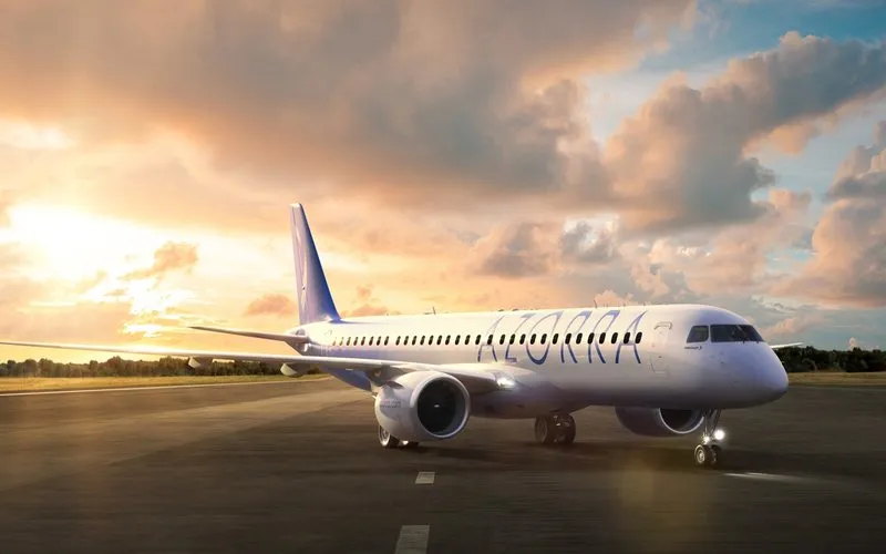 Embraer fecha pedido de mais 15 E195-E2 com a Azorra