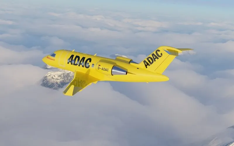 Empresa adquire segundo Bombardier Challenger 650 para transporte aeromédico