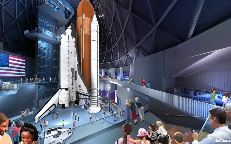 Exposição do ônibus espacial Endeavour tem data de inauguração