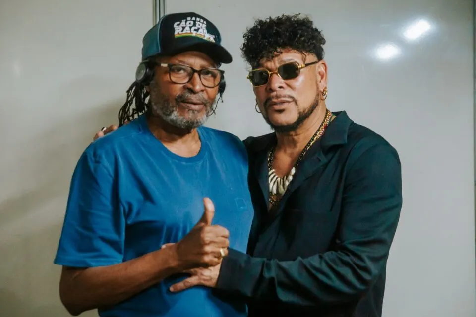 Jau e Edson Gomes voltam a dividir o palco em Aracaju em edição especial do Pôr do Jau