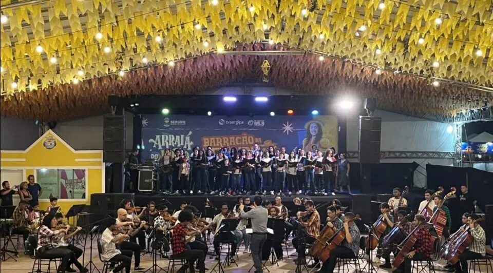 Orquestra Jovem de Sergipe apresenta concerto junino gratuito na Vila do Forró