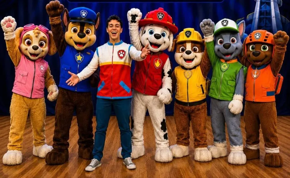 Patrulha Canina chega a Aracaju com espetáculo infantil no Teatro Atheneu em agosto