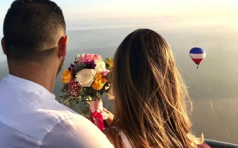 Voos de balão ganham destaque entre casais para o Dia dos Namorados