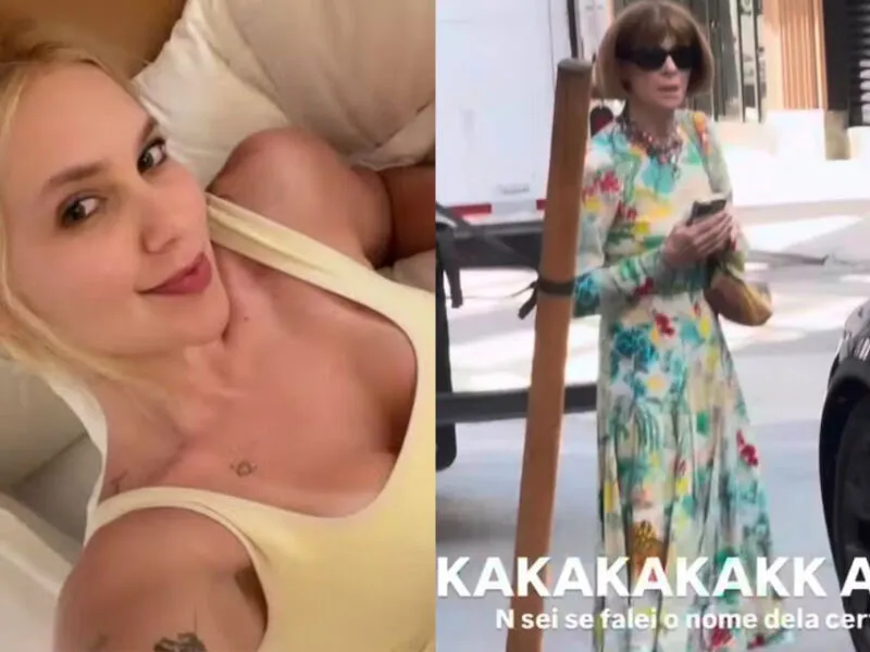 Virgínia cruza com Anna Wintour nas ruas de NY e brinca com reação: ‘ela com medo de ser assaltada’