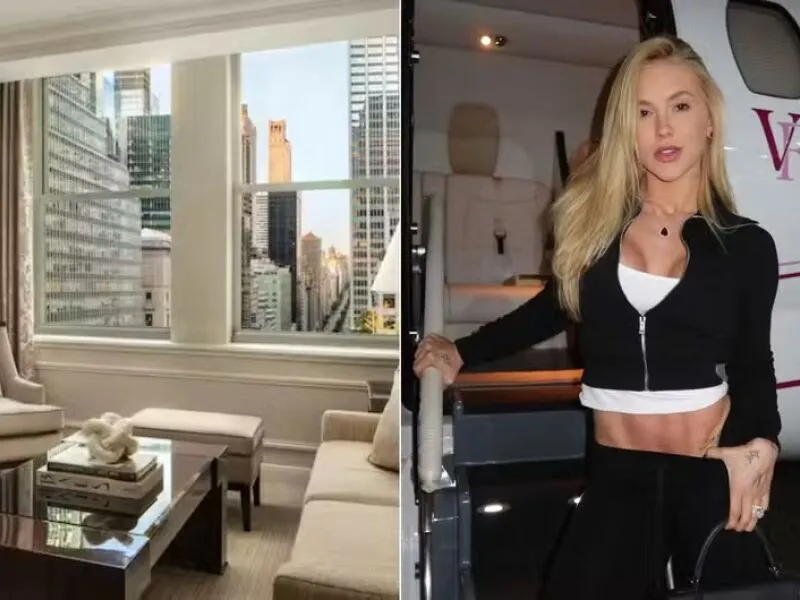 Vista de Nova York e banheiro “tipo spa”: como é se hospedar no hotel de Virginia Fonseca nos EUA