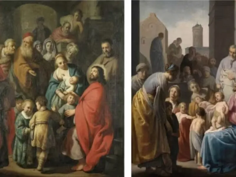Pintura de Rembrandt que teria sido alterada para remover turbante da cabeça do homem vai a leilão
