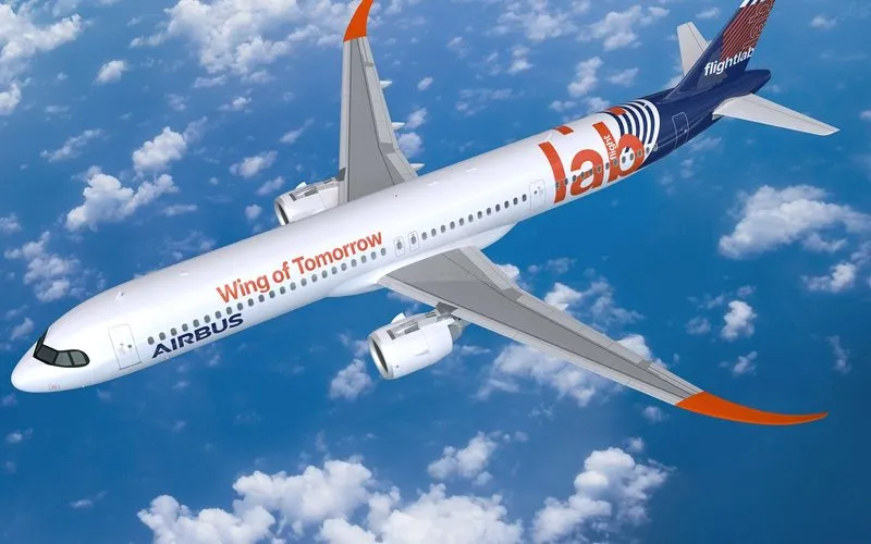 Airbus inicia testes em voo de asas de maior envergadura para futuros aviões