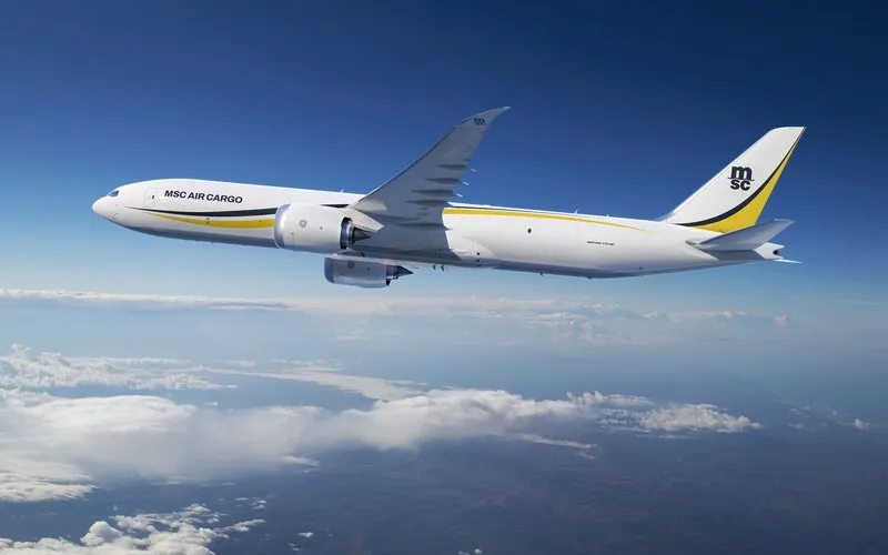 Boeing confirma pedido de mais cinco 777-8 cargueiros