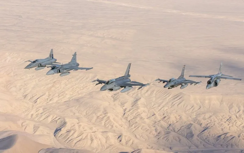 Caças Gripen da FAB participam de operação multinacional fora do país