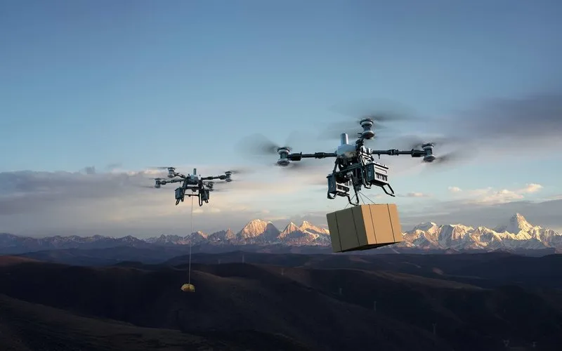 Drone que pode transportar até 100 kg de carga chega ao Brasil