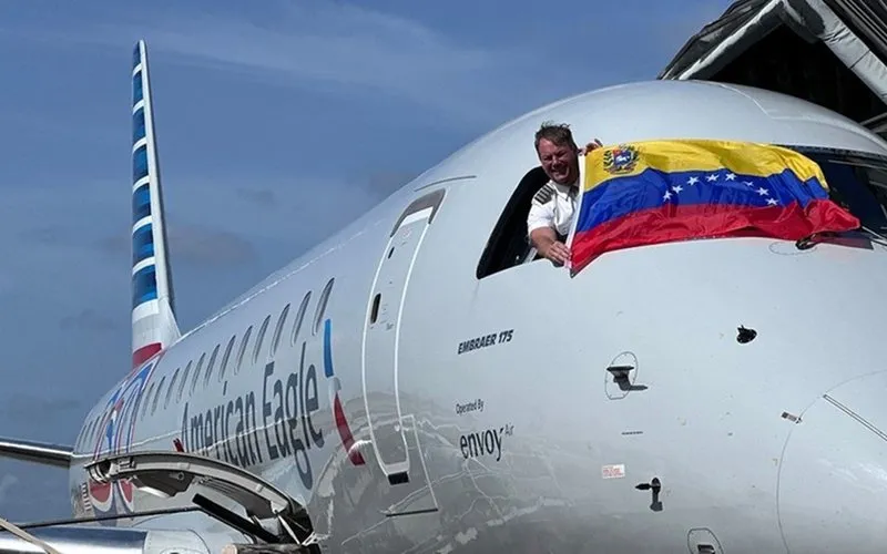 Embraer E175 inicia voo internacional para segundo destino na Venezuela