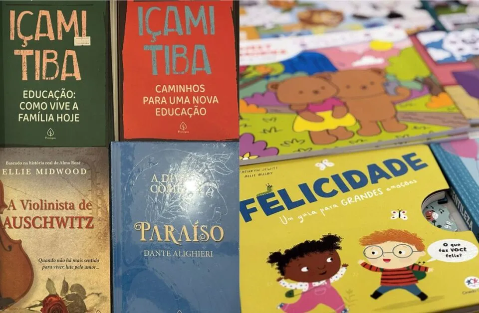 Feira de Livros Escariz reúne mais de 3 mil títulos com preços a partir de R$ 5 no Shopping Jardins