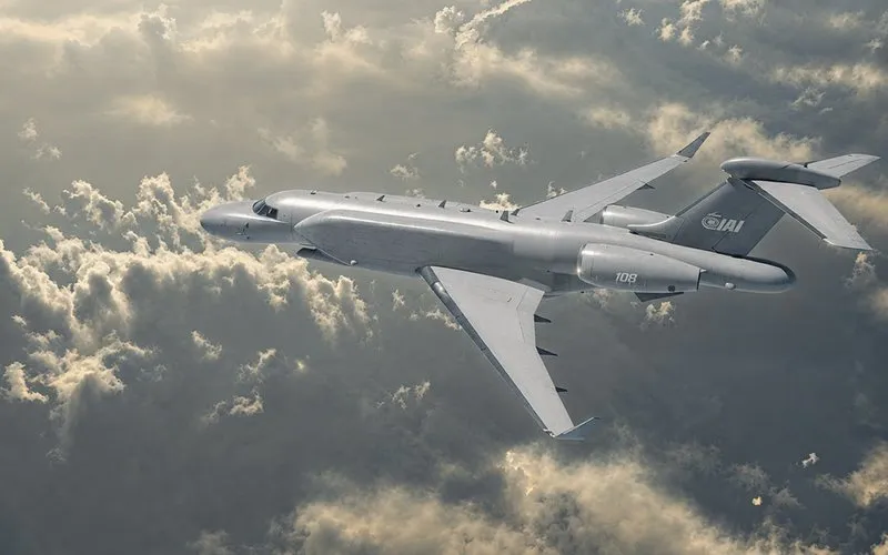 Israel transforma Global 6500 em avião de guerra eletrônica