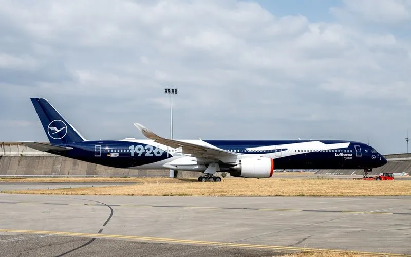 Lufthansa apresenta seu primeiro Airbus A350-1000