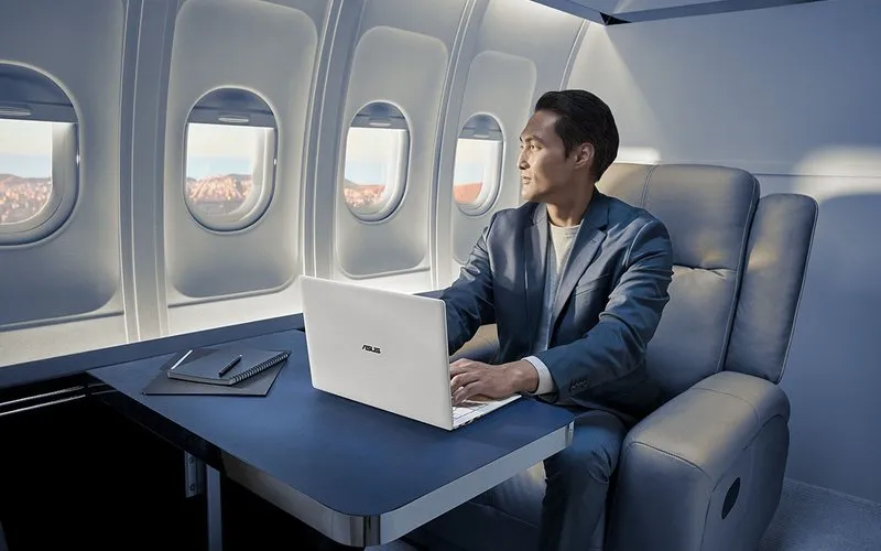 Notebook da Asus é inspirado em jatos e usa liga de magnésio aeroespacial
