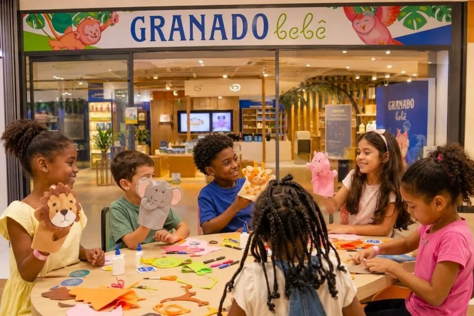 Oficina da Granado marca a despedida das férias no RioMar Aracaju