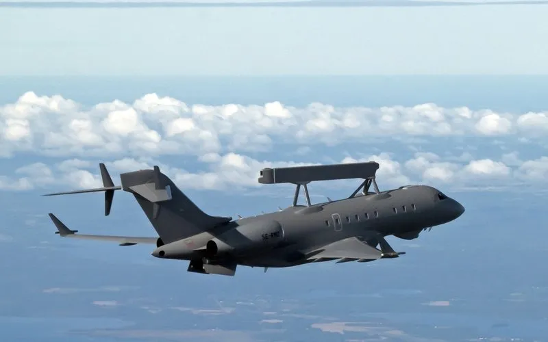 Saab vende dois aviões modelo GlobalEye para país do Oriente Médio