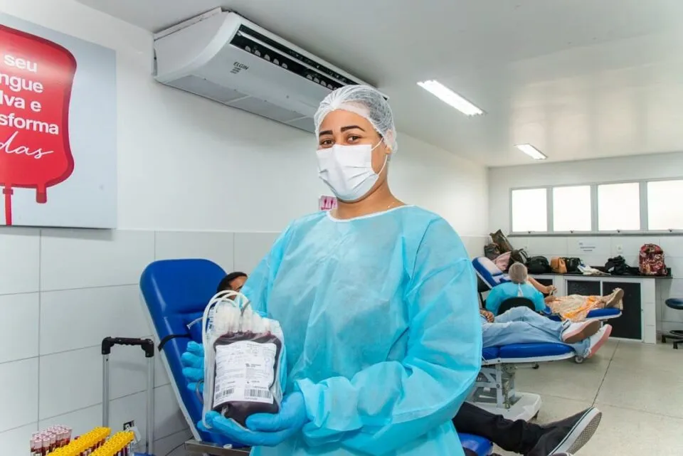 Sábado acontece edição do Sabadão Solidário para reforçar estoque de sangue no Hemose