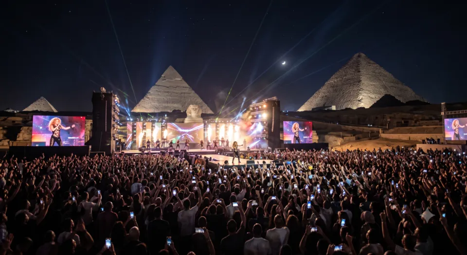 Shakira confirma show nas Pirâmides de Gizé após 19 anos e amplia turnê mundial; veja a data