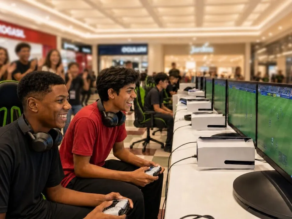 Shopping Jardins recebe Copa de Futebol Digital neste fim de semana