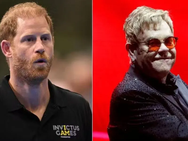 Elton John perde a paciência após pedidos do príncipe Harry por dinheiro: “Não sou caixa eletrônico”