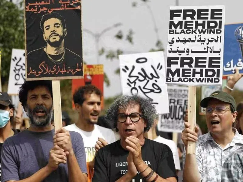 Rapper Black Wind recebe liberdade provisória no Marrocos
