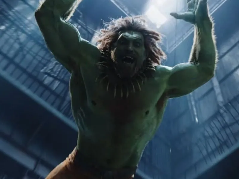 Veja visual irreconhecível de Jason Momoa como Blanka, personagem brasileiro em ‘Street Fighter’