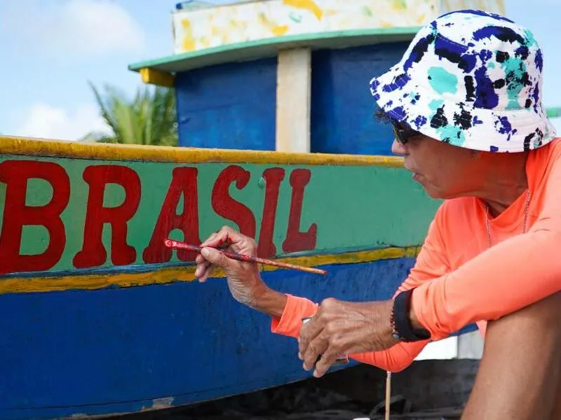 “Letras da Ilha”: exposição celebra a arte dos pintores letristas em Itamaracá