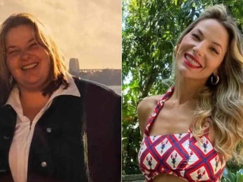 Repórter do “Mais Você”, Luiza Zveiter revela antes e depois de perder 70 kg: “Vale a pena”