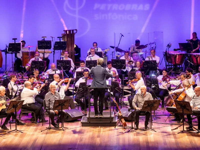 MPB4 e Orquestra Petrobras Sinfônica eternizam encontro com clássicos da MPB