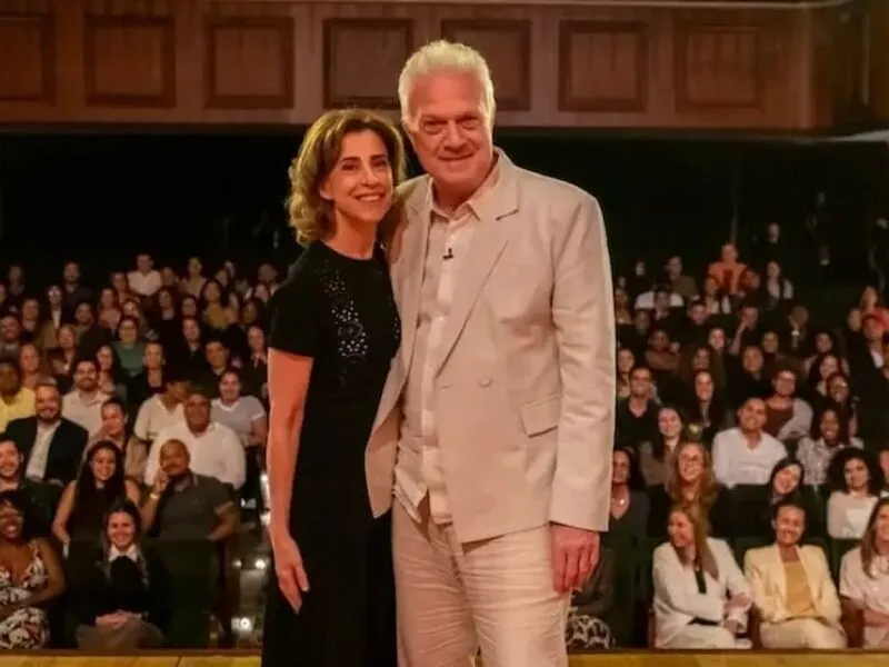 Fernanda Torres relembra romance com Pedro Bial: ‘Deu bola para mim e eu não acreditava’
