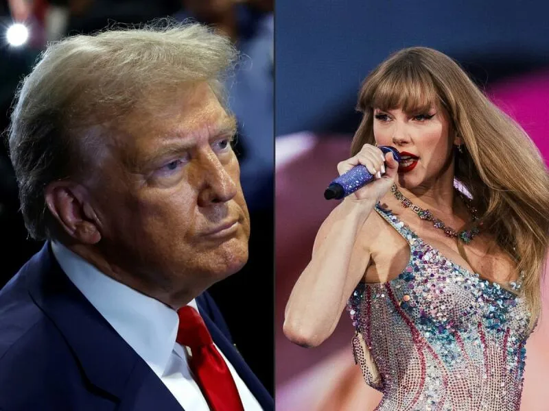 Taylor Swift remove música usada em vídeo pela equipe de Trump