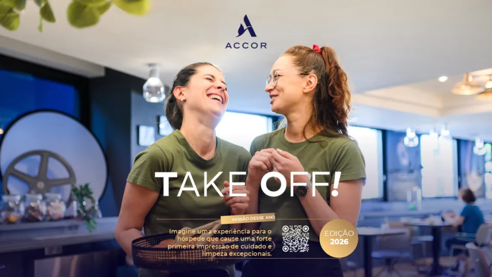 Accor conecta estudantes a desafios reais da hotelaria em nova edição do Take Off!