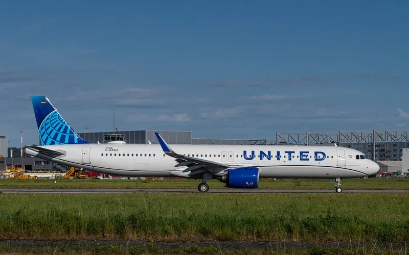 Airbus A321XLR da United Airlines fará mais voos para a Europa