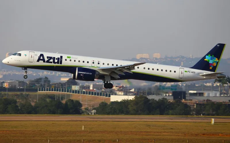 Azul terá voo direto entre Fortaleza e Goiânia